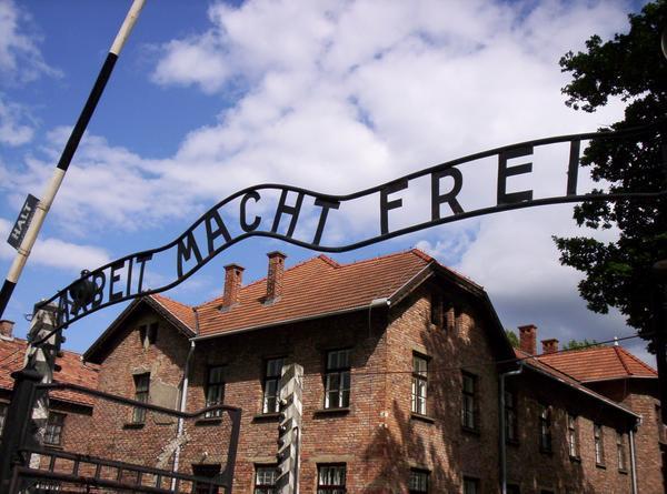 Infamous Auschwitz gate
