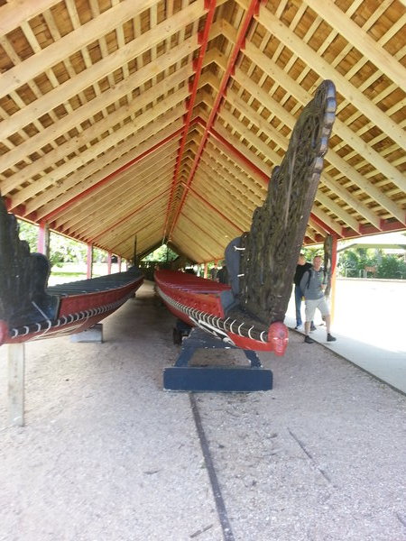 Maori canoe