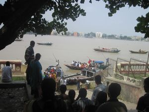 The dock from Kali Temple