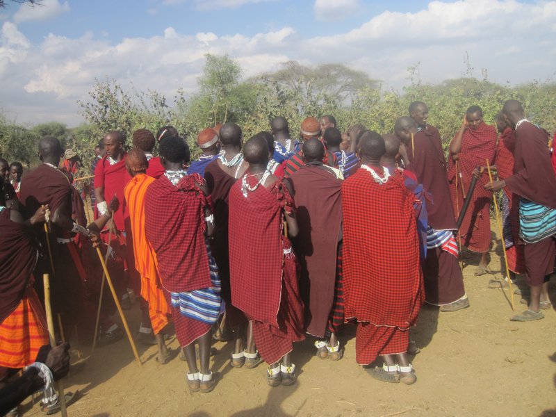 Masai ritual dance