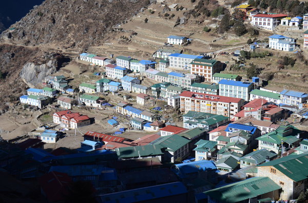 Namche from Above