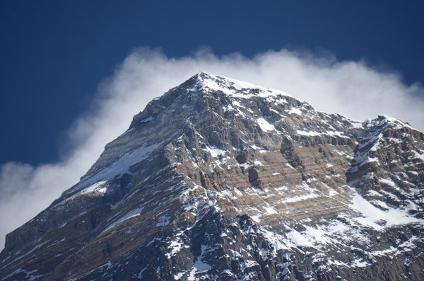 Close up of Mt Everest