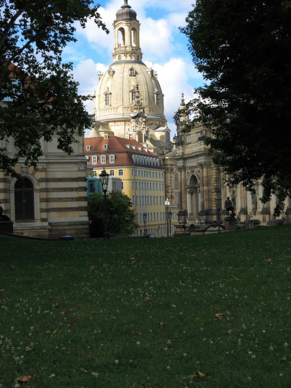 Frauenkirche, from the park