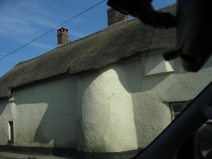 Real thatched houses!