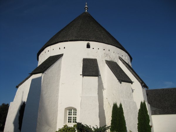 One of the four Round Churches on the Island