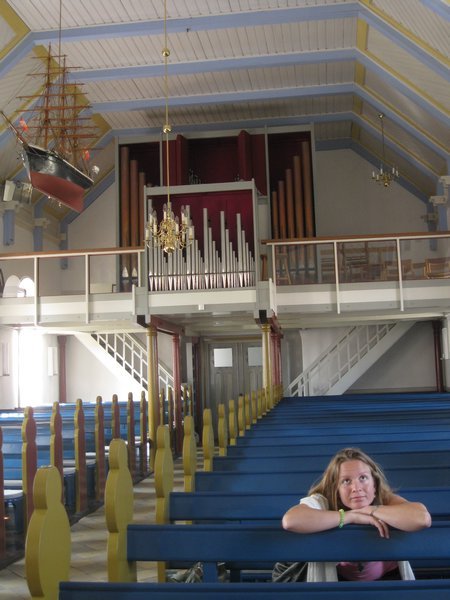 Inside the Red Church