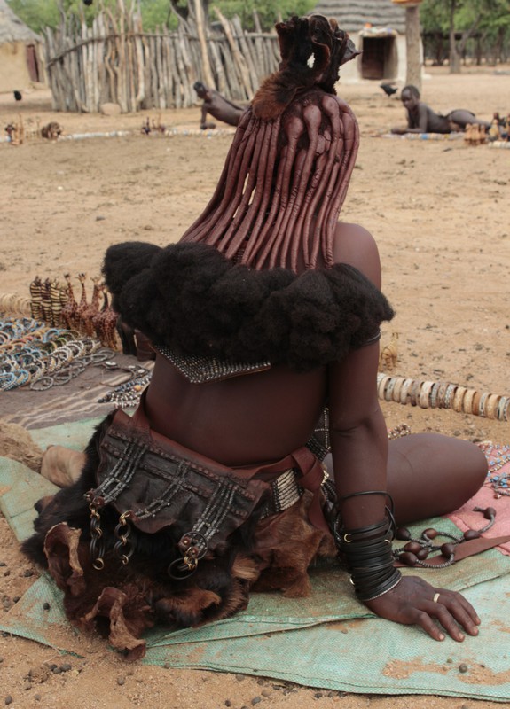 Modern Himba hairstyle