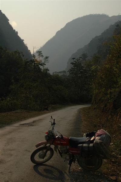 East of Nong Khiaw - great ride