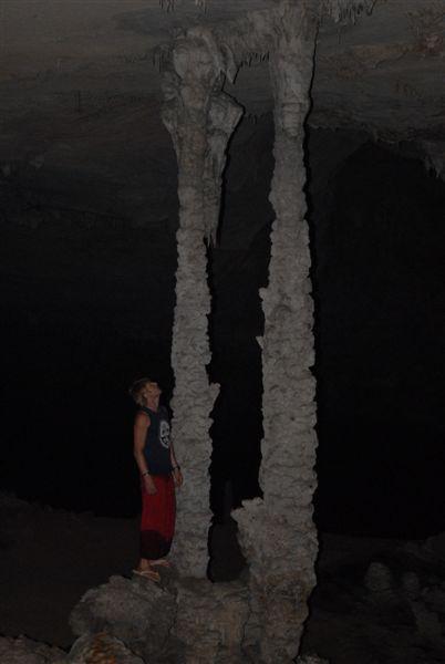 Inside Kong Lor cave
