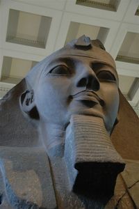 The Egyptian section of the British Museum