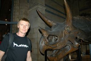 At the Natural History Museum