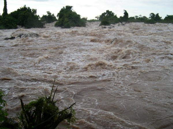 The Mekong during the rainy season