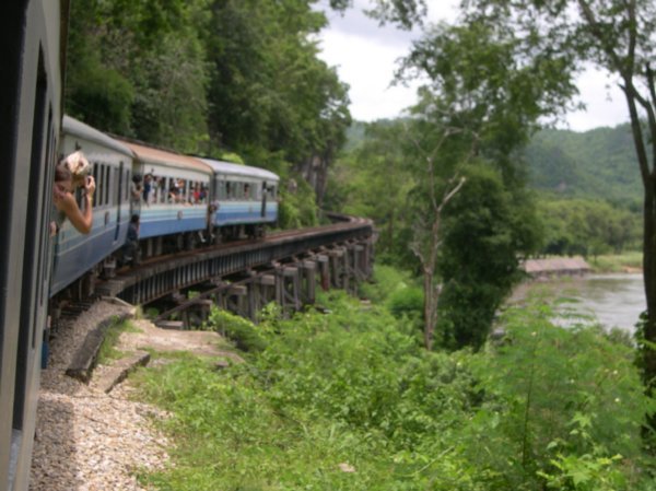 Tourist train, Kanchanaburi
