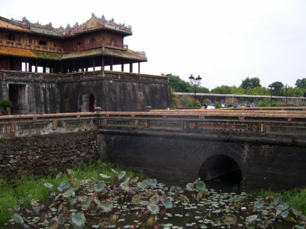 Noon gate leading to the Old Imperial City in Hue