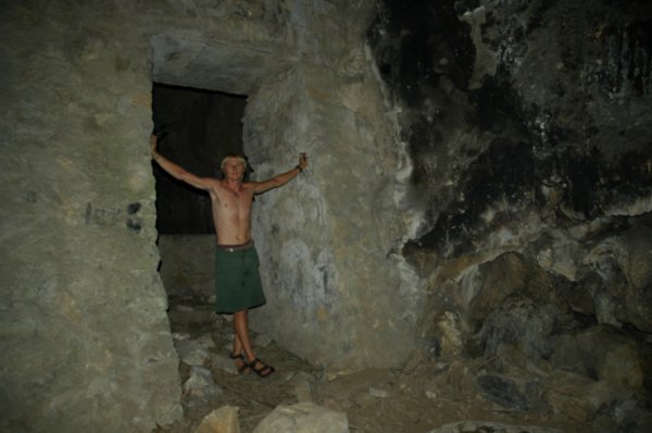 A cave we found near Vieng Xai