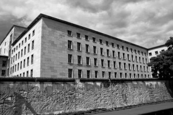 The Berlin Wall and former Luftwaffe headquarters