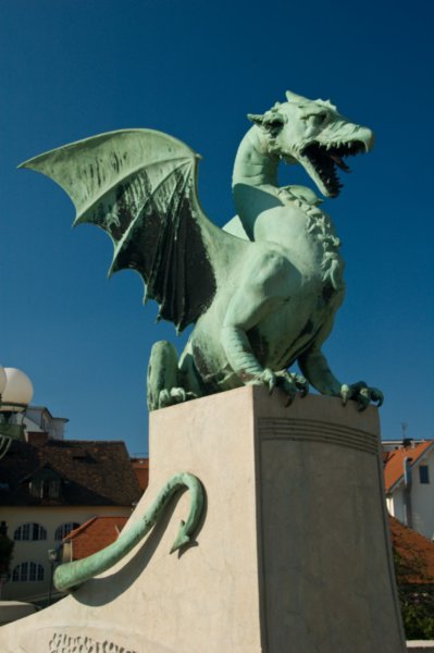 Ljubljana's Dragon Bridge