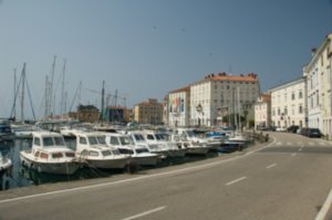 Piran harbour
