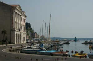 Piran harbour
