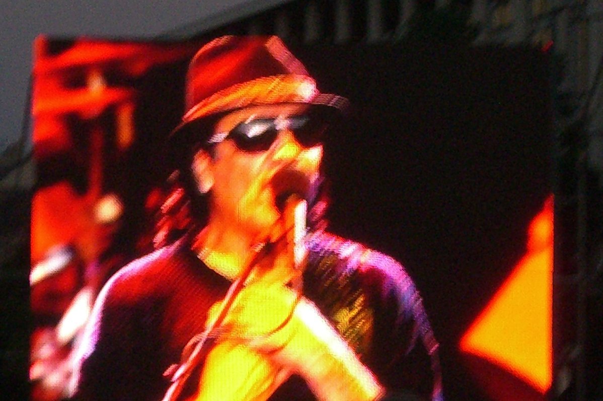 The free Santana concert