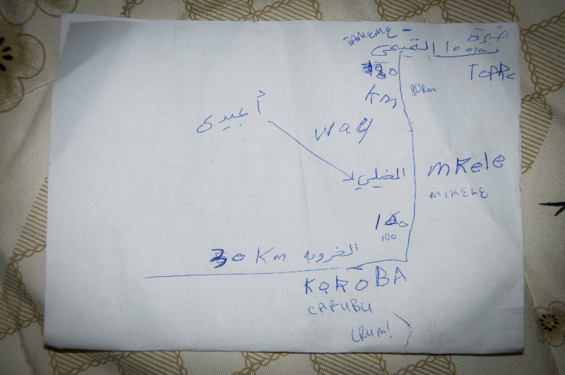 Map: Benghazi - Tubruk.