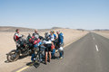 Meeting the mad cyclists in the Nubian Desert
