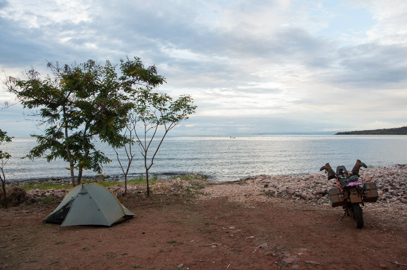 Campsite at Tanganyika Science Lodge