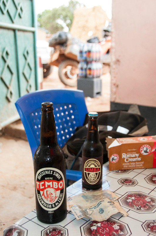 Ice cold DRC beer
