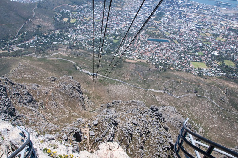 Table Mountain cable car.