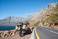 Riding along the south coast towards Cape Town