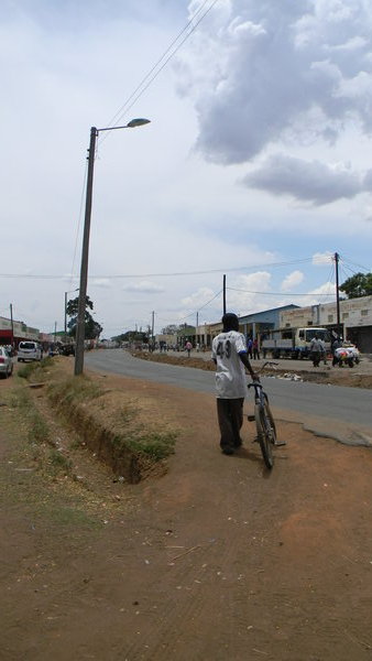 The main road in Kasungu