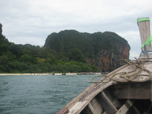 Long boat ride to Railay