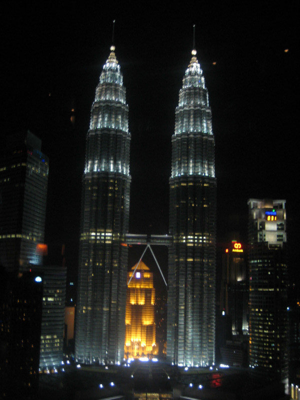 Petronas towers by night