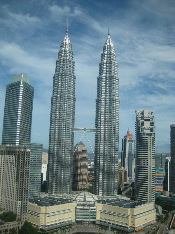 Petronas towers by day
