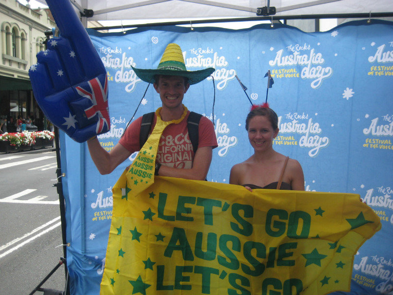 Getting into the spirit of Australia Day!
