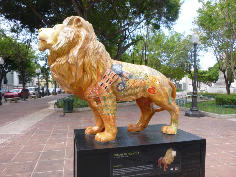 Lion in Ponce (Ponce de Leon...)