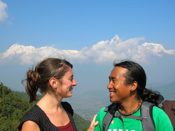 Happy in Pokhara