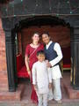 Mitra, with his brother and new sister in law!