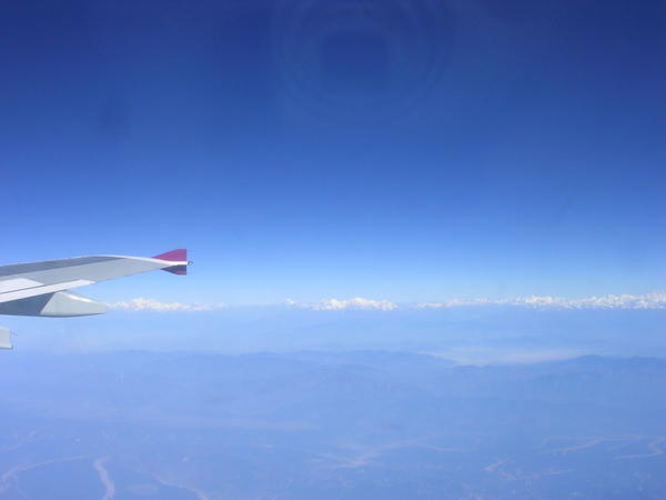 Himalaya from the plane