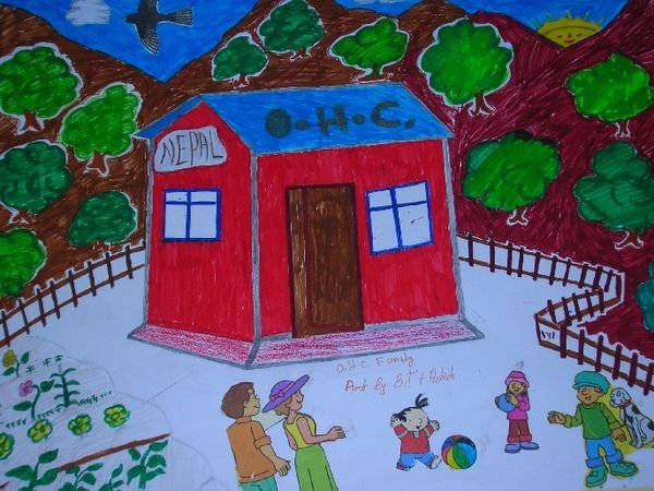 beautifull painting from our OHC kids