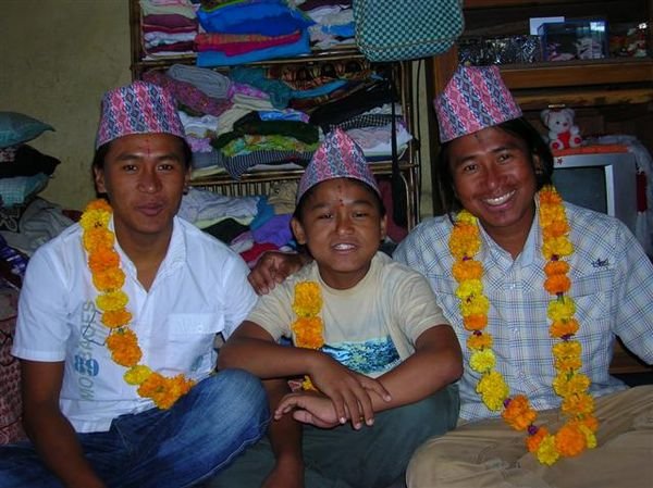 The 3 brothers on Tihar