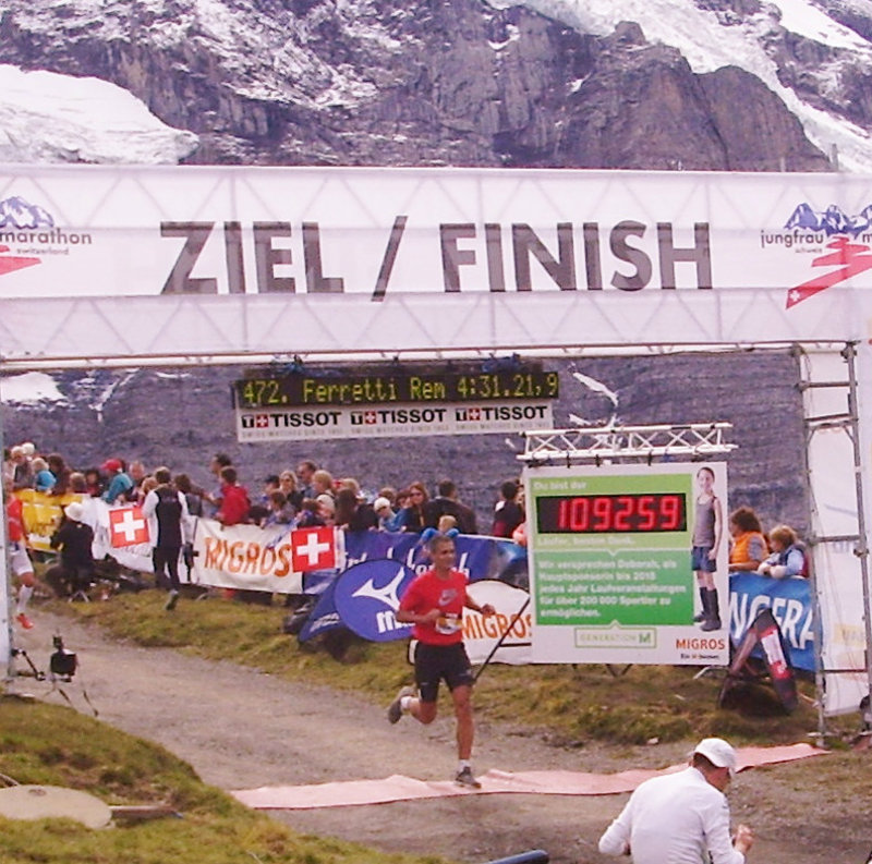 Jungfrau Marathon - CONGRATULATIONS