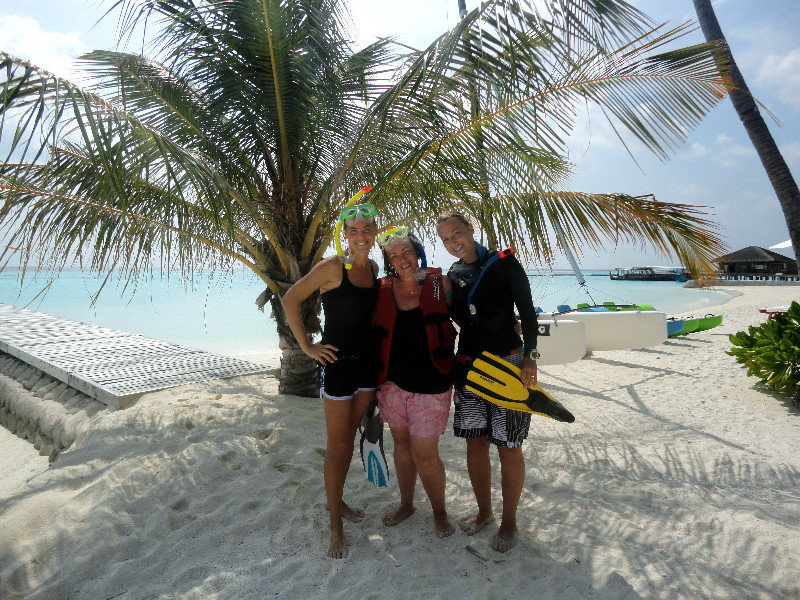 Snorkelling Buddies - Sara, me & Jenny