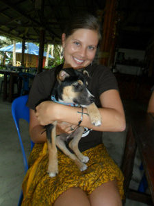 Me and my adorable little Koh Jum puppy!