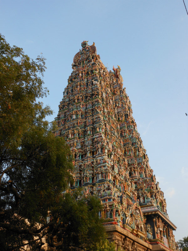 West Tower of Meenakshi Temple