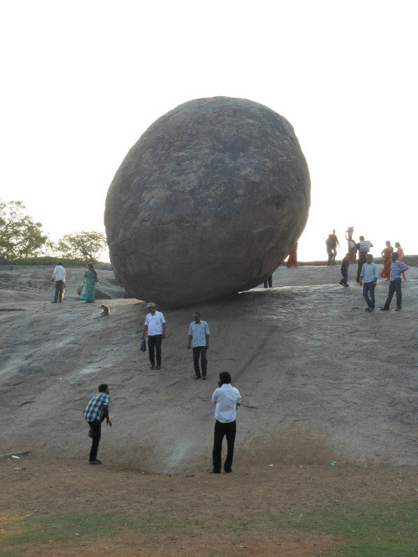 Krishna's Butter Ball (yes, that's the real name)