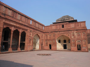 Another view of the courtyard