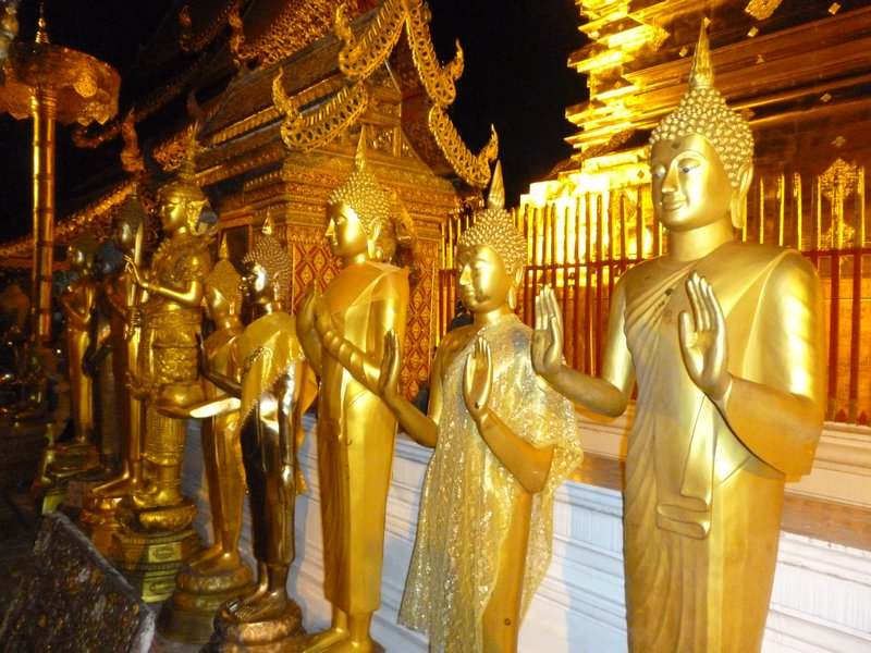 Golden Buddhas 