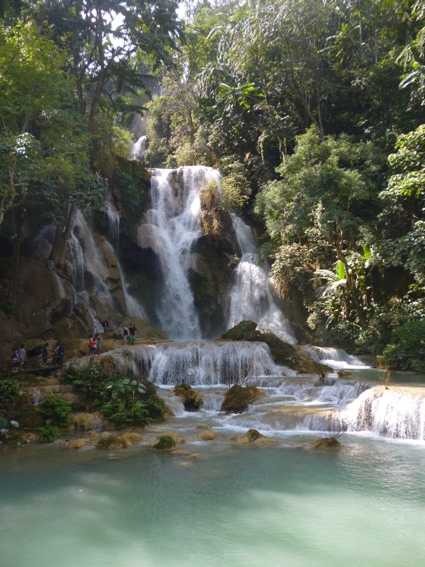 Kuang Sii waterfalls
