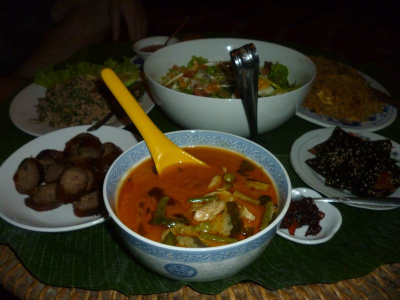 Traditional Laos Food
